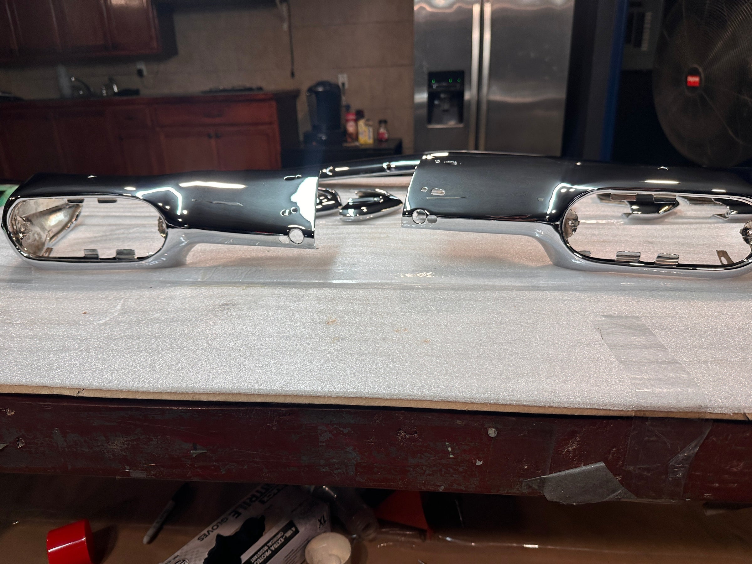 1950 Mercury Bezels